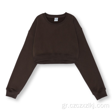 Νέο κουμπί Retro Belly Hot Girl Sweater